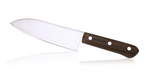 Универсальный кухонный нож сантоку мини Fuji Cutlery Tojuro рукоять дерево TJ-52