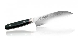 Универсальный кухонный нож сантоку Kanetsugu рукоять микарта 9003