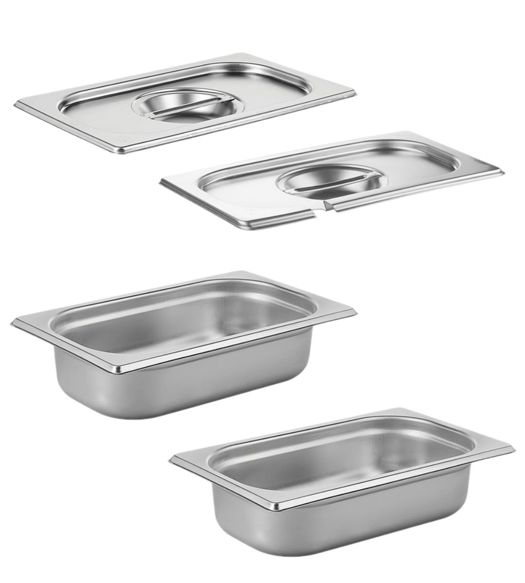 Набор гастроемкостей GN 1/4 х 65 мм с крышками, ULMI