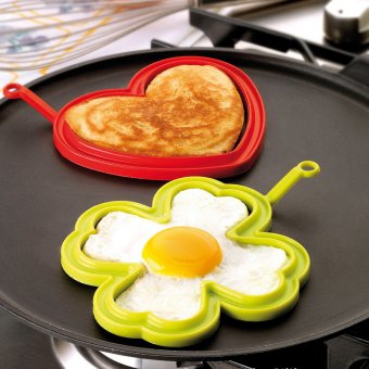Набор для яичницы 2 штуки Pratika, SILIKOMART EGGSET2D