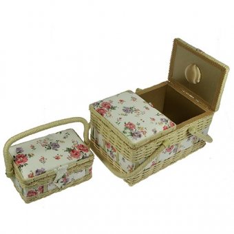 Набор из 2-x шкатулок для рукоделия 28x19x15см 80752