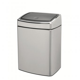 Ведро для мусора TOUCH BIN прямоугольное 10 л, Brabantia 477201