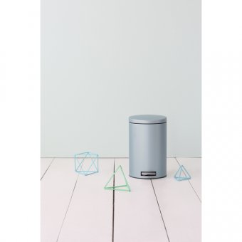 Ведро для мусора с педалью 12 л Silent, Brabantia 484209