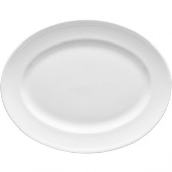 Блюдо овальное 20 см WHITE, STEELITE 3020227