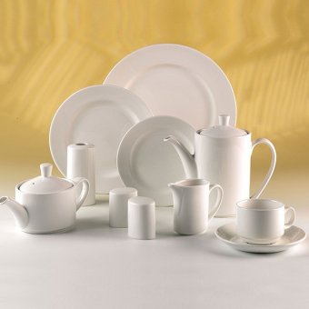 Блюдце 15.25 см WHITE, STEELITE 3022028