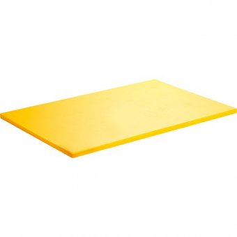 Доска разделочная 60x40 см желтая, MATFER 4090309