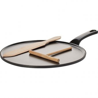 Сковорода для блинов d 30 см с лопаткой и шпателем, MATFER 4020923