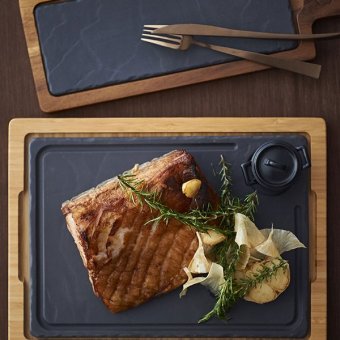 Блюдо для стейка Basalt 33x24 см, REVOL 3020921