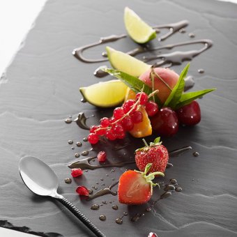 Блюдо прямоугольное Basalt 40x30 см, REVOL 3021003