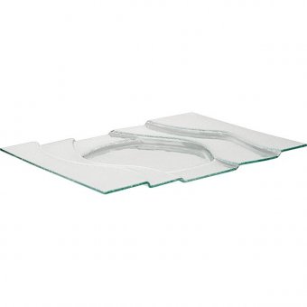 Поднос 50x35 см прозрачный, BDK-GLASS 4080474