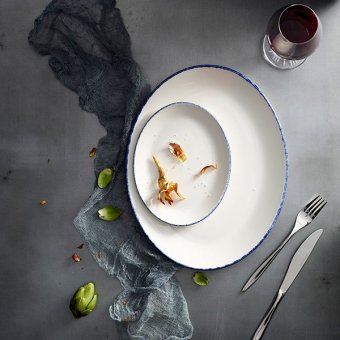 Блюдо «Блю дэппл» L=34, B=27 см Steelite, 3022515