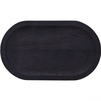 Блюдо для подачи овальное дуб 30х18 см PPwood, 3021830