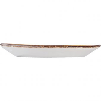 Блюдо прямоугольное «Террамеса олива» фарфор 33х27 см Steelite, 3022316
