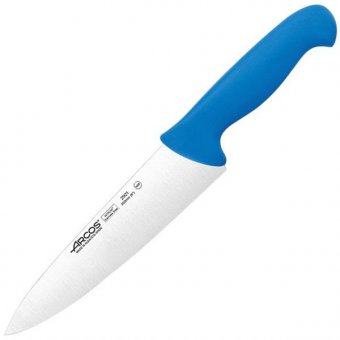 Нож поварской «2900» L=33.3/20 см синий ARCOS, 292123