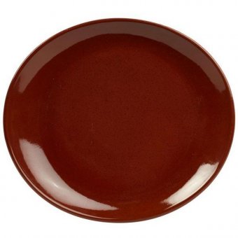 Тарелка овальная L=21 Terra Red Genware, 3012823
