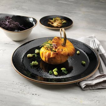 Тарелка мелкая «Крафт лакрица» D=20.2 см Steelite, 3012797