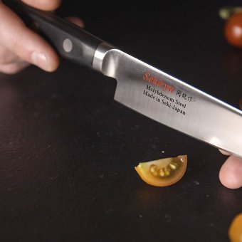 Нож кухонный «Петти» односторонняя заточка L=23.5/12 см Sekiryu, 4072480