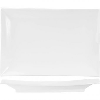 Блюдо для суши прямоугольное «Кунстверк» H=3 см L=33 см B=22 см KunstWerk, 3020747