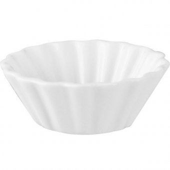 Салатник для комплекта с волновыми краями «Кунстверк» 50 мл D=71 мм H=20 мм KunstWerk, 3030179