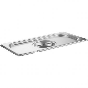 Крышка к гастроемкости (1/3) вырез для ложки H=3 см L=33 см B=18 см ProHotel, 4012020