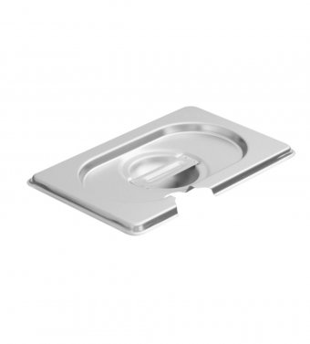 Крышка к гастроемкости (1/9) вырез для ложки H=3 см L=18 см B=11 см ProHotel, 4012023