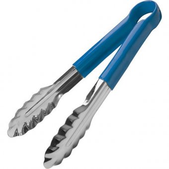 Щипцы голубая ручка «Проотель» L=240/85 мм B=40 мм ProHotel, 4144009