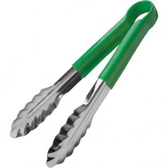 Щипцы зеленая ручка «Проотель» L=240/85 мм B=40 мм ProHotel, 4144010