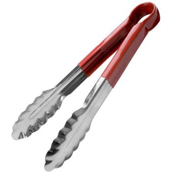 Щипцы красная ручка «Проотель» L=240/85 мм B=40 мм ProHotel, 4144011
