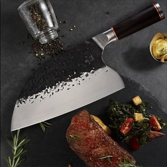 Кухонный нож-топорик (Сербский) для мяса Slicer