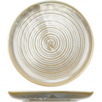 Тарелка с бортом «Агава» D=20,5 см, Kunstwerk 3013470