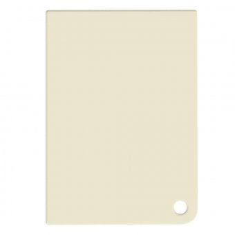 Доска разделочная гибкая 345х245х2 мм (светло-бежевый) ULMI plastic
