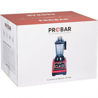Блендер кухонный 2,5 л Probar CB-986 1,3 Квт, красный 7013022