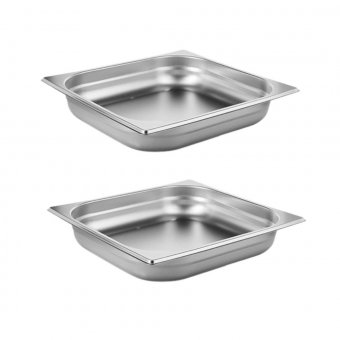 Гастроемкость (2/3) H=65 мм L=325 мм B=354 мм 2 штуки. ProHotel