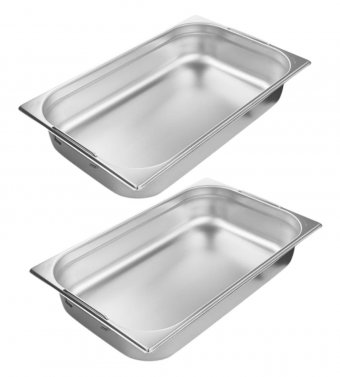 Гастроемкость (1/1) с ручками H=100 мм, L=530 мм,B=325 мм 2 штуки. ProHotel