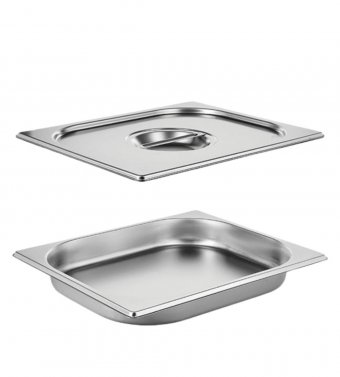 Гастроемкость с крышкой (1/2) H=40 мм L=325 мм. B=265 мм, ProHotel 