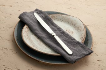 Нож столовый ''Багет Бэйсик'' KunstWerk, 4 шт