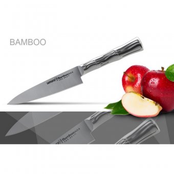 Нож универсальный L 22.5 см BAMBOO, SAMURA SBA-0021