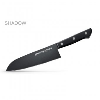 Нож Сантоку L 28.6 см SHADOW, SAMURA SH-0095