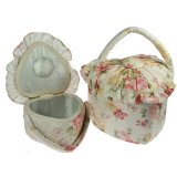 Набор из 2-x шкатулок для рукоделия 24x23x17см 80725