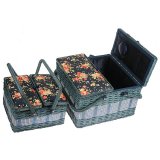 Набор из 2-x шкатулок для рукоделия 28x28x17см 80776