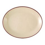 Блюдо овальное Ivory Claret 30.5 см, Steelite 3020839