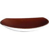 Тарелка глубокая овальная 30.5 см TERRAMESA MOCHA, STEELITE 3011760