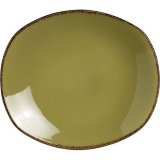 Тарелка мелкая овальная 20 см TERRAMESA OLIVE, STEELITE 3011643