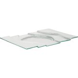 Поднос 50x35 см прозрачный, BDK-GLASS 4080474