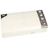 Салфетки 33x33 см белые 250 штук, Pap Star 3201219