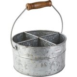 Емкость для закусок с ручкой (4 ячейки) D=21.5, H=11.5 см ProHotel, 4081345