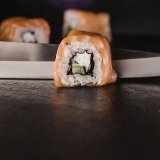 Нож кухонный для сашими односторонняя заточк L=32/21 см Sekiryu, 4072476