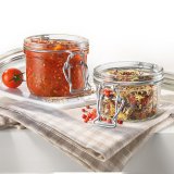 Банка для сыпучих продуктов с декором «Фидо» 0.2 л D=7 см Bormioli Rocco, 4147701