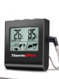 Цифровой кухонный термометр с щупом ThermoPro TP-16, черный