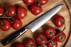 Универсальный кухонный нож Kanetsugu рукоять микарта 9002